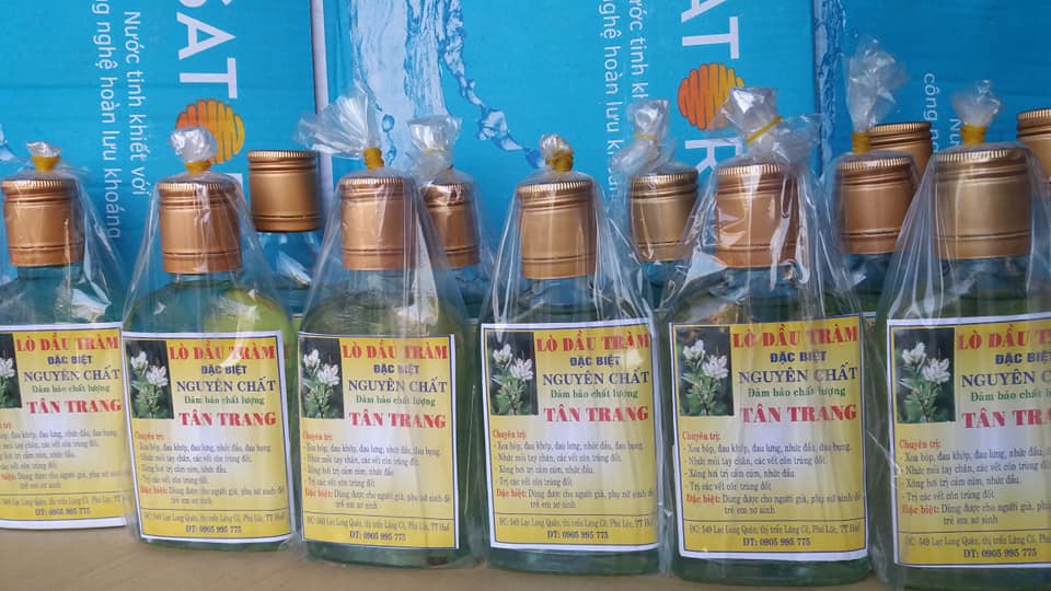 Dầu tràm Huế nhà nấu
