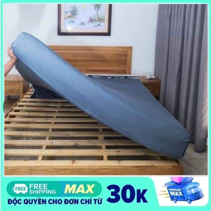 [HCM][ FREEPSHIP MAX ] ÁO BỌC NỆM - ÁO GA BỌC NỆM 2 MẶT THUN HÀN QUỐC (SIZE 1m6x2mx5 phân)