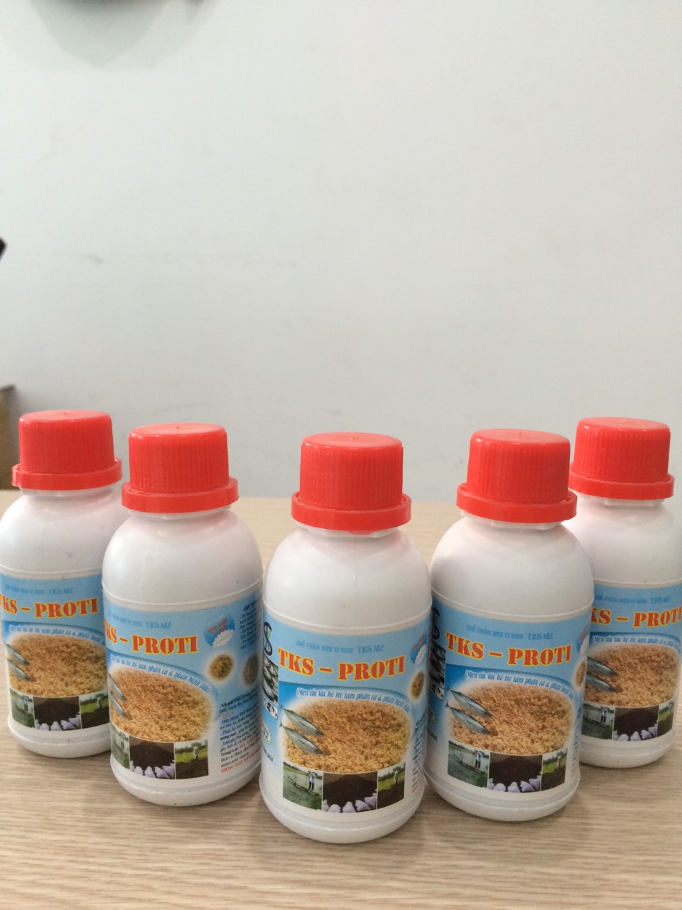 [ CHAI 100ML ] PROTI: Men Xúc Tác Làm Phân Cá, Phân Bánh Dầu