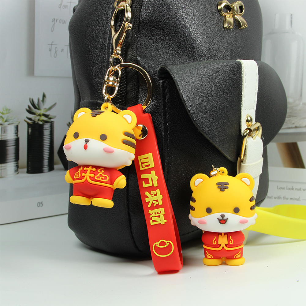 [HOT] 1 móc khóa bé Hổ siêu cute cho cặp đôi may mắn