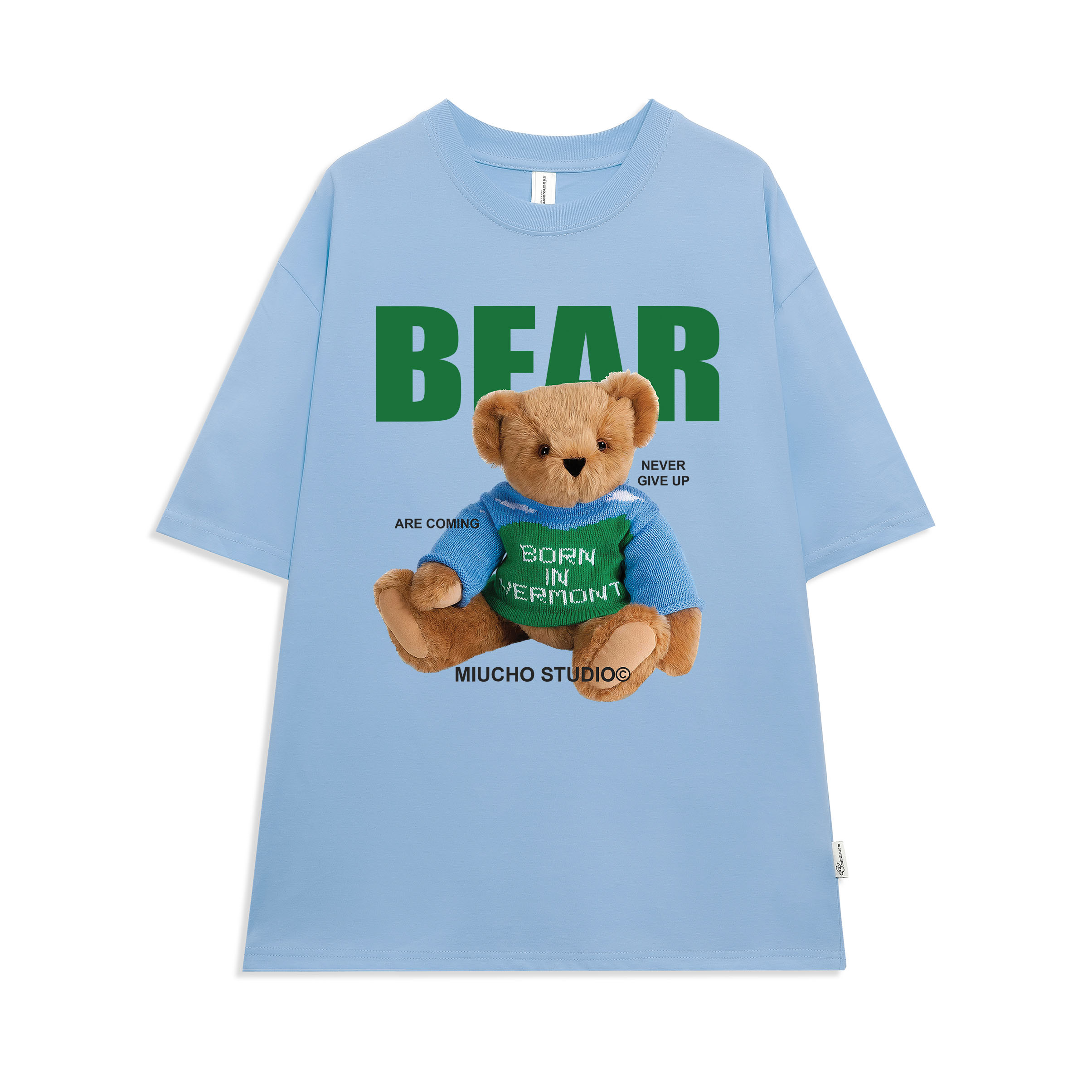 Áo thun tay lỡ form rộng đẹp oversize chất vải cotton AT260 Miucho in graphic