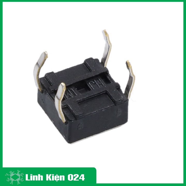 Combo 10 nút nhấn 4 chân 6x6x5mm