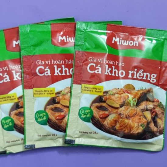 Gia vị cá kho riềng MIWON ( gói 30g)
