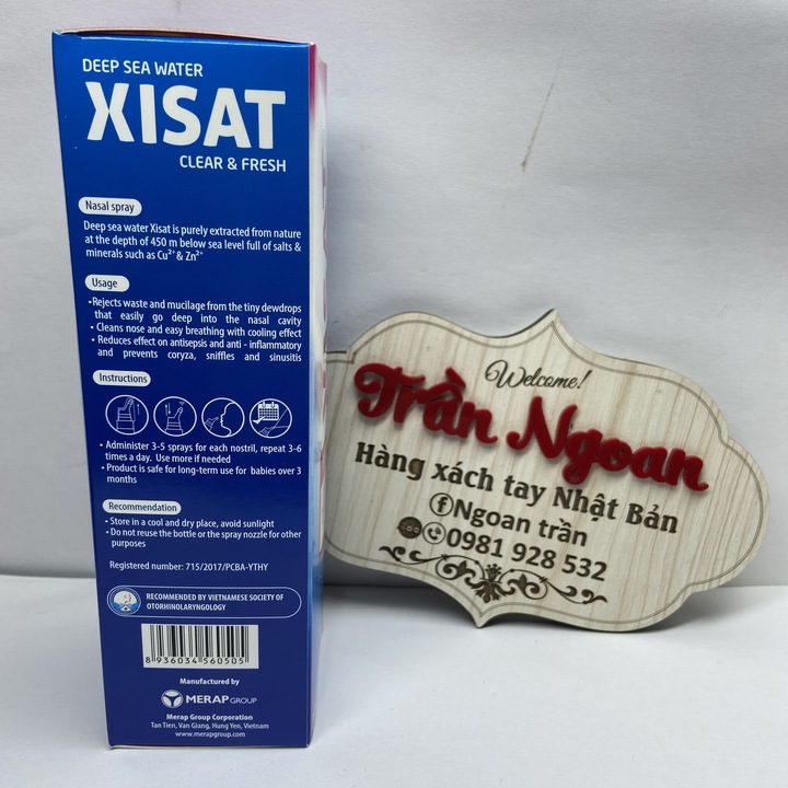 Dung Dịch Vệ Sinh Mũi Xisat - Chai 75ml