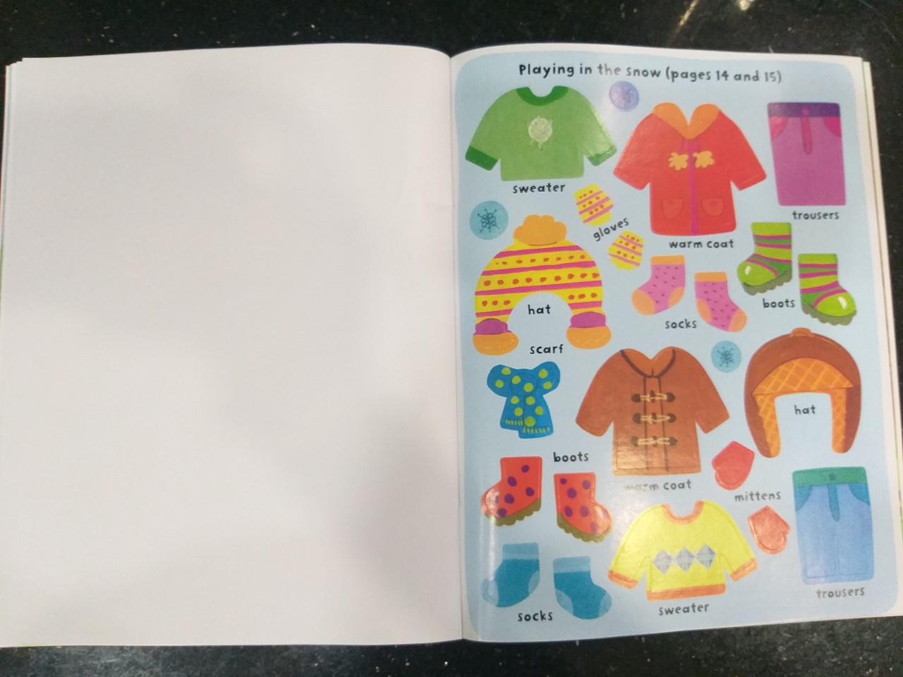 Usborne Sticker Book - Tree