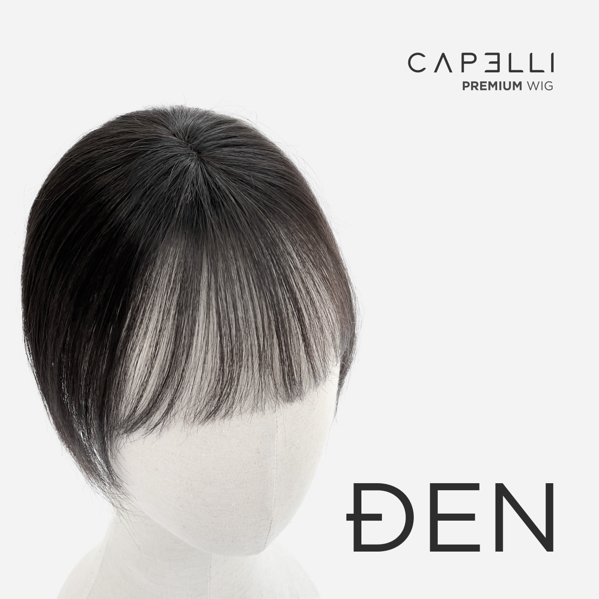 Tóc Kẹp Mái CAPELLI Mái 4D Siêu Da Đầu, Phủ Hói Toàn Diện
