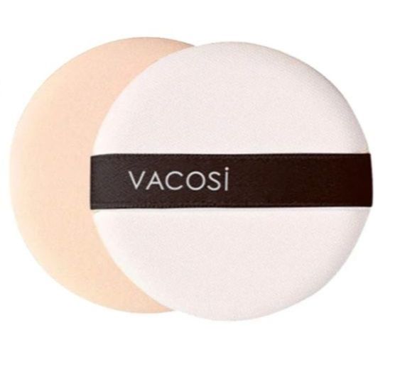 Bông phấn khô tròn trung bp08 và bông cushion vacosi bp22 - bp08