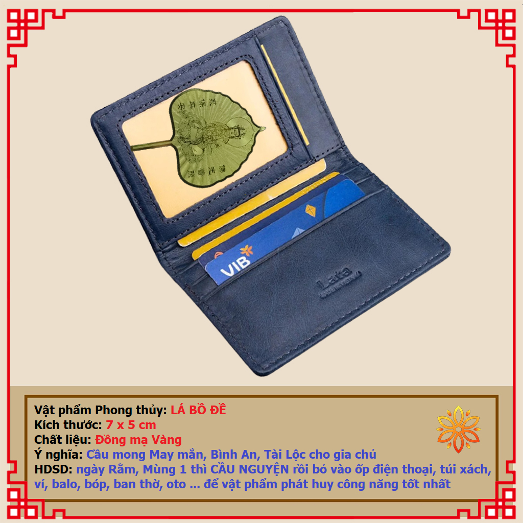 Lá Bồ Đề Cầu May Mắn, Bình An