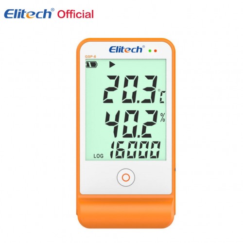 Nhiệt ẩm kế tự ghi Elitech GSP-6 Pro (Ghi 100.000điểm)