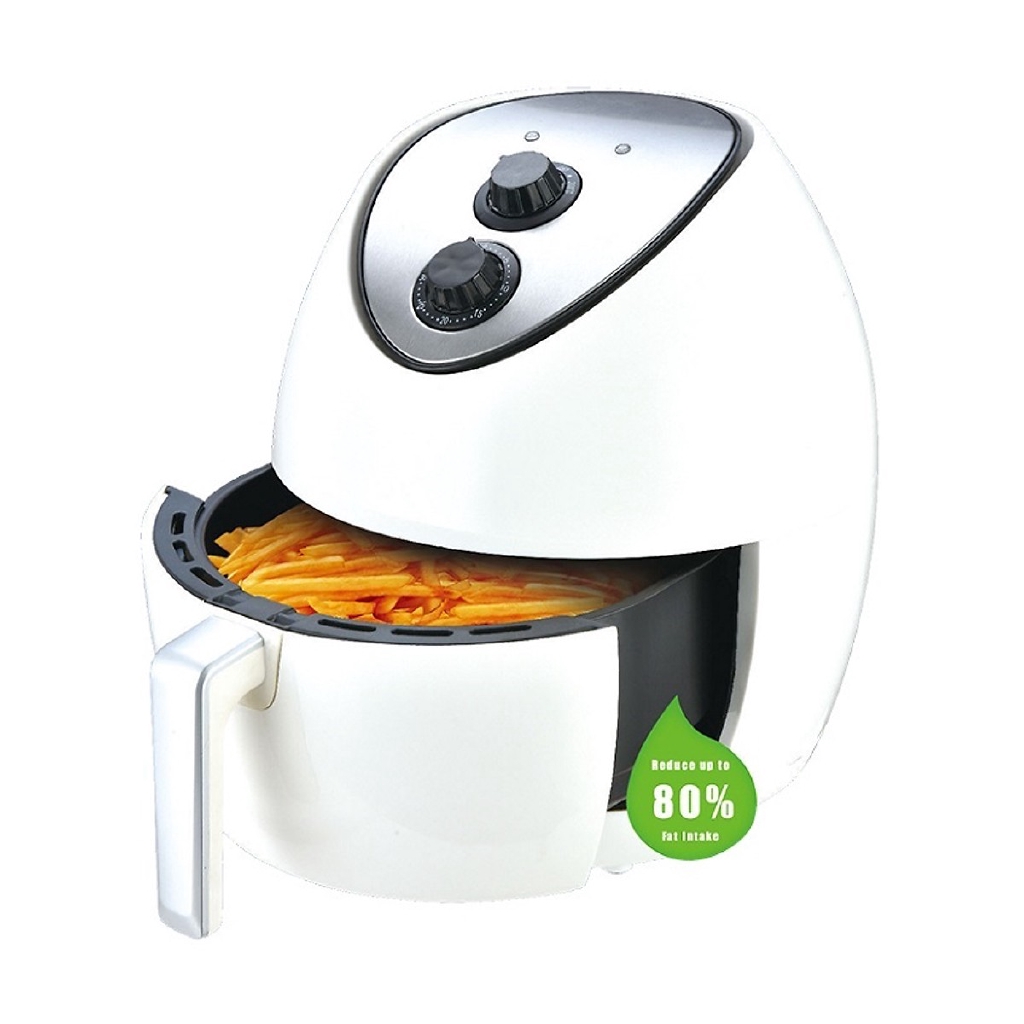 Nồi Chiên Không Dầu Iruka I68 (Trắng)