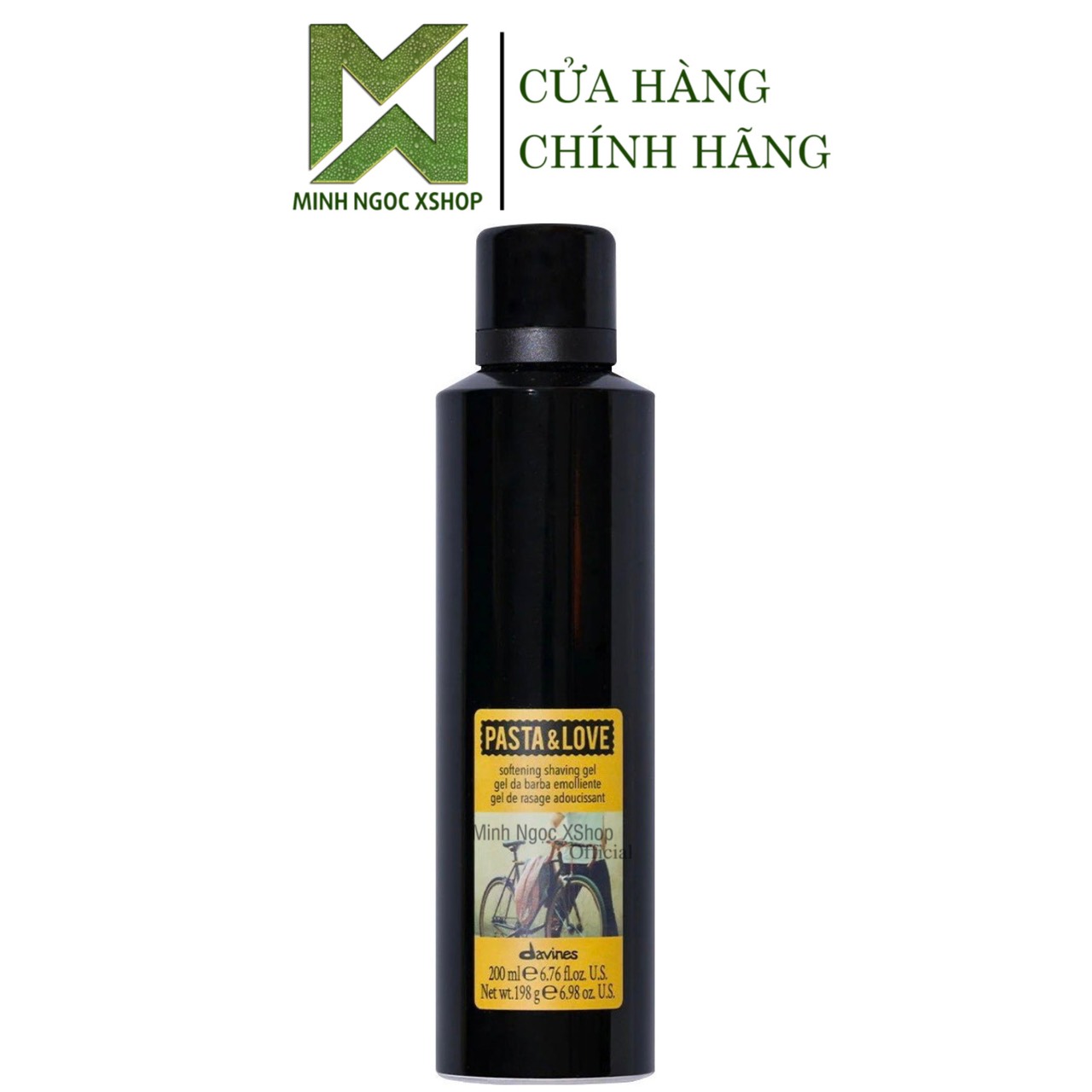 Gel cạo râu Davines Pasta Love Softening Shaving Gel 200ML