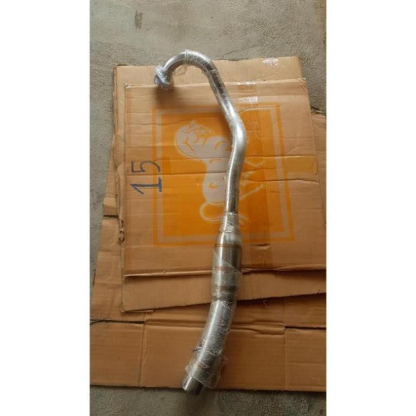 cổ pô exciter 150 bầu hơi inox