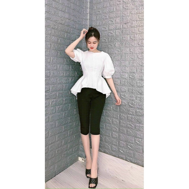 [HCM]Sét Peplum #Bigsize 60KG Đến 90KG