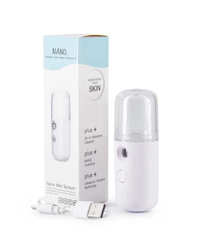 Máy Xịt Khoáng Phun Sương Tạo Ẩm Nano Mini Cầm Tay Chăm Sóc Da | Máy xịt khoáng phun sương mini xông hơi mini cầm tay Nano [cấp ẩm_máy_xông_tinh_dầu_mặt_mũi_họng] Loại 1 |