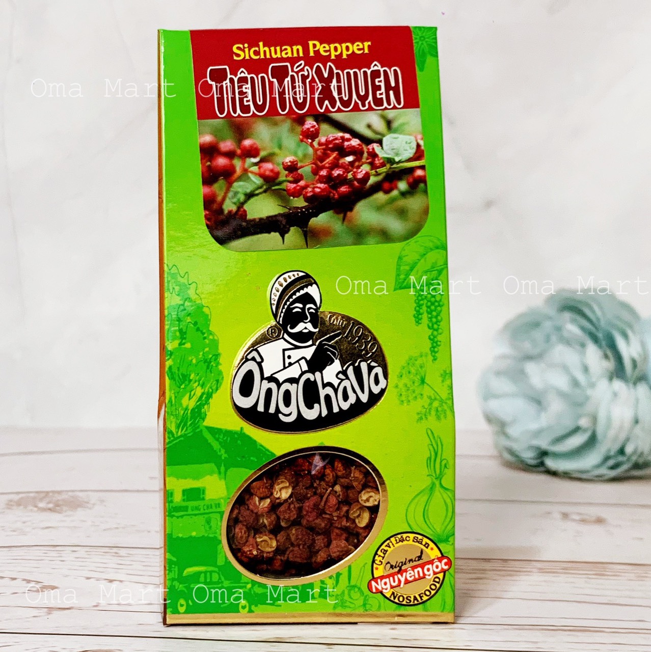Gia vị thơm Ông Chà Và (hương thảo, kinh giới, xạ hương...)
