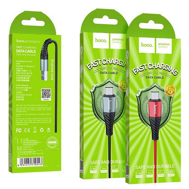 HÀNG LOẠI A | CÁP SẠC MICRO USB | HOCO X38 | SKYTHUONGMAI - 28002