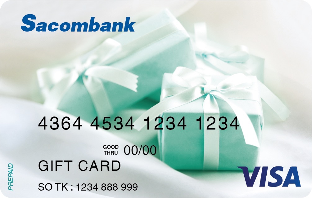 [HCM]Thẻ quà tặng VisaGift