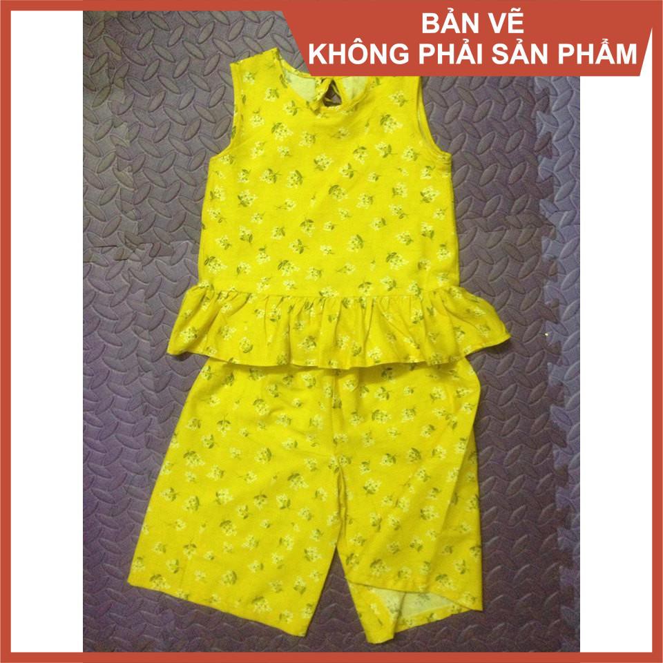 Rập bộ quần lửng cho bé- Rập giấy A0 mã R280 (Bản vẽ) (BẢN VẼ)