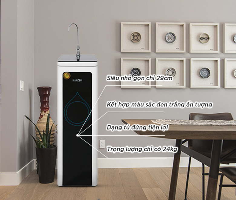 Máy lọc nước RO Karofi KSI80-A 8 lõi