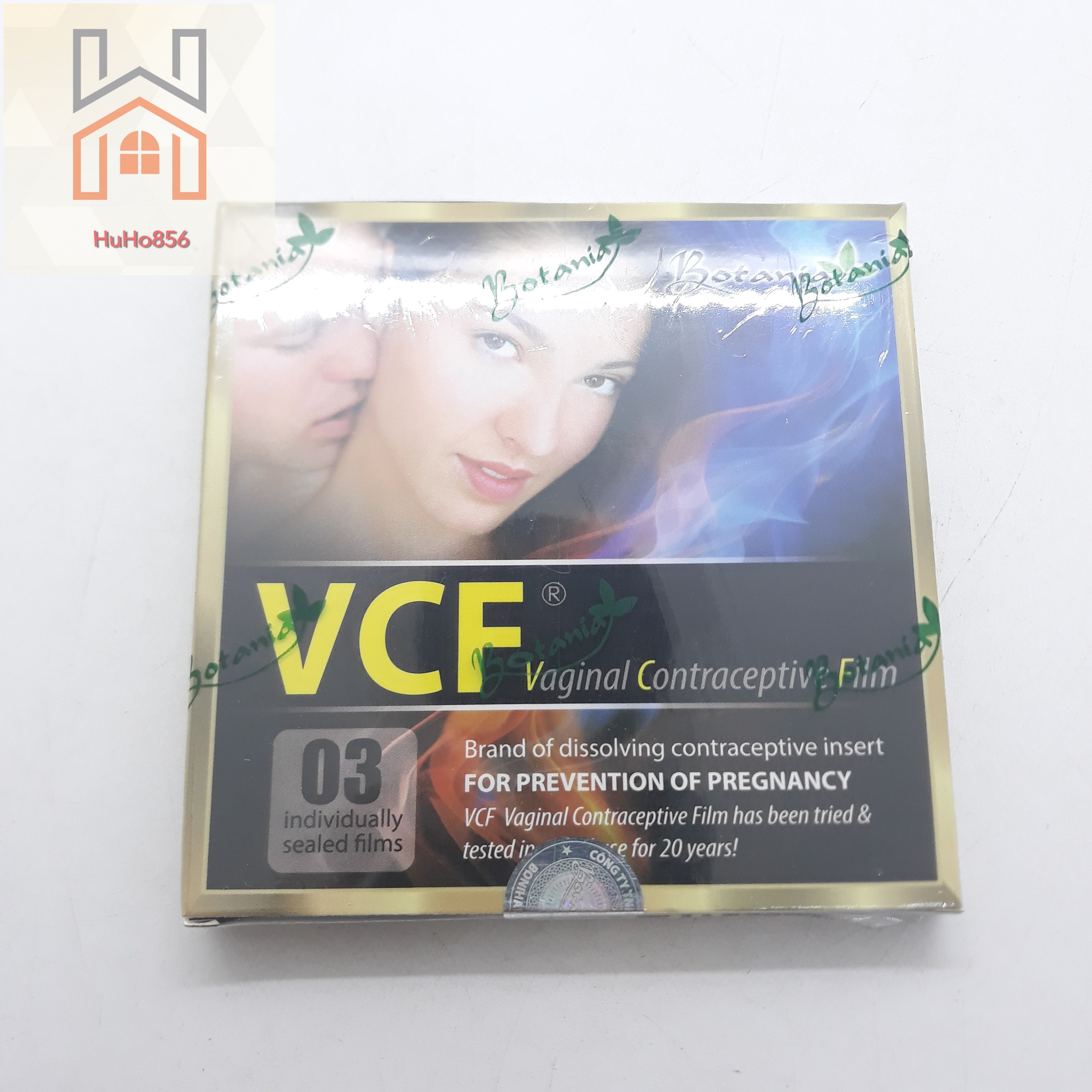 Màng phim tránh thai vcf - hộp 3 cái