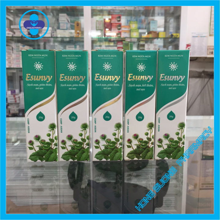 Kem ngừa mụn Esunvy - Sạch mụn, Hết thâm, Mờ sẹo