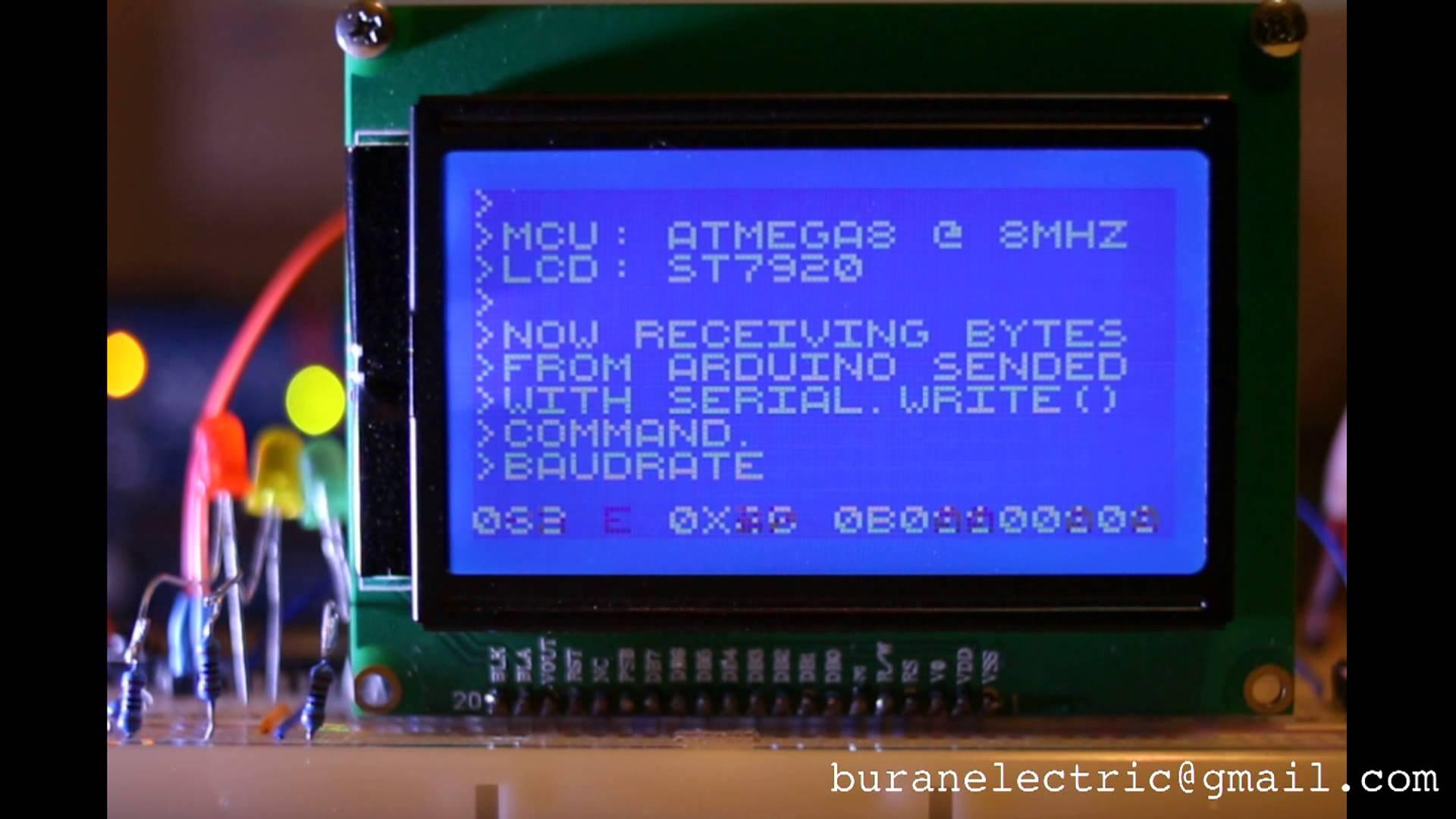 màn hình 12864 128x64 dots graphic backlight lcd display module for arduino