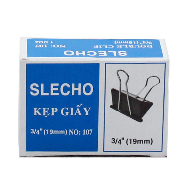 Kẹp bướm Slecho 19 mm (1 hộp 12 cái)