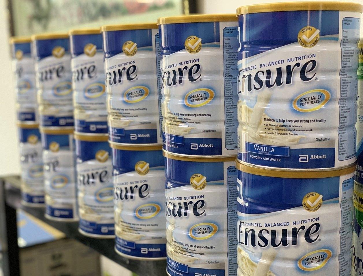 [HCM][DATE MỚI] SỮA BỘT ENSURE ÚC HƯƠNG VANI 850g