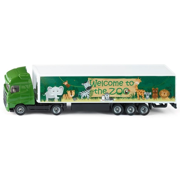 Xe Container Siku 1627 - Mẫu 2 - Màu Xanh Lá