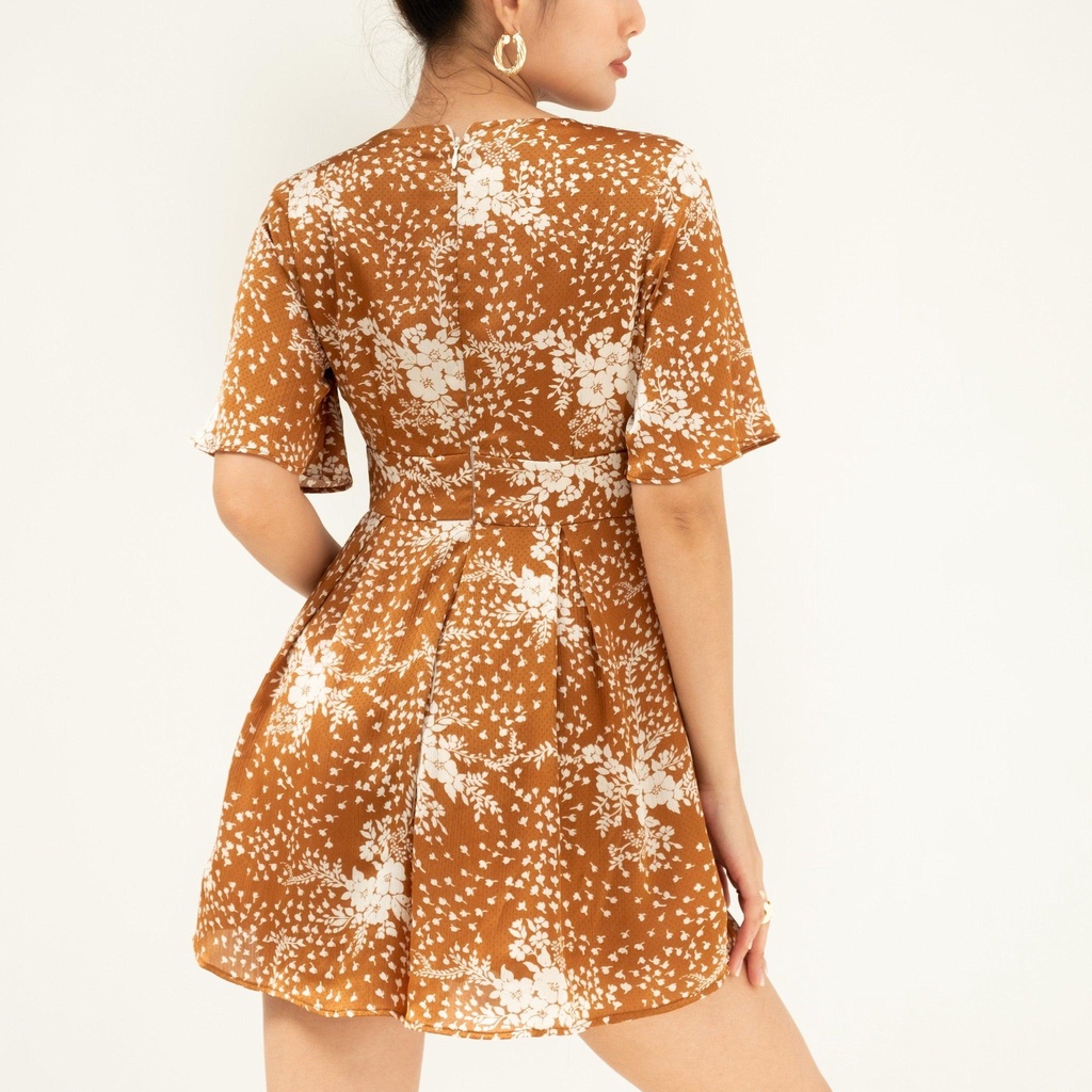 MACHNHADUONG - Jumpsuit Lụa Hoa Nhí - Divi Jumpsuit
