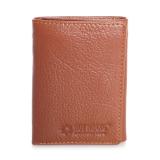 TH3136 - Ví nữ da bò  3 gấp loại nhỏ màu da