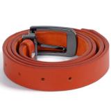 TH5126 - Thắt lưng nữ da thật  màu cam