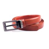 Th5130 - thắt lưng nữ da bò màu cam