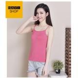 Áo 2 dây nữ hồng đậm