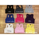 Aó ba lổ tập gym thun cotton