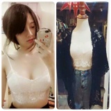 Áo bra top phong cách Katun Chipxinhxk