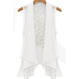 Aó cardigan chiffon (trắng)