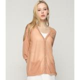 Lala Boutique /Thời trang nữ-Áo Cardigan (Kem)