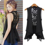 Aó Cardigin Chiffon (Đen)