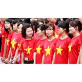 ÁO CỜ ĐỎ SAO VÀNG ĐẶC