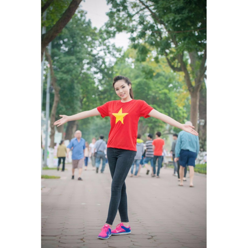 Áo cờ đò sao vàng tự hào Việt Nam