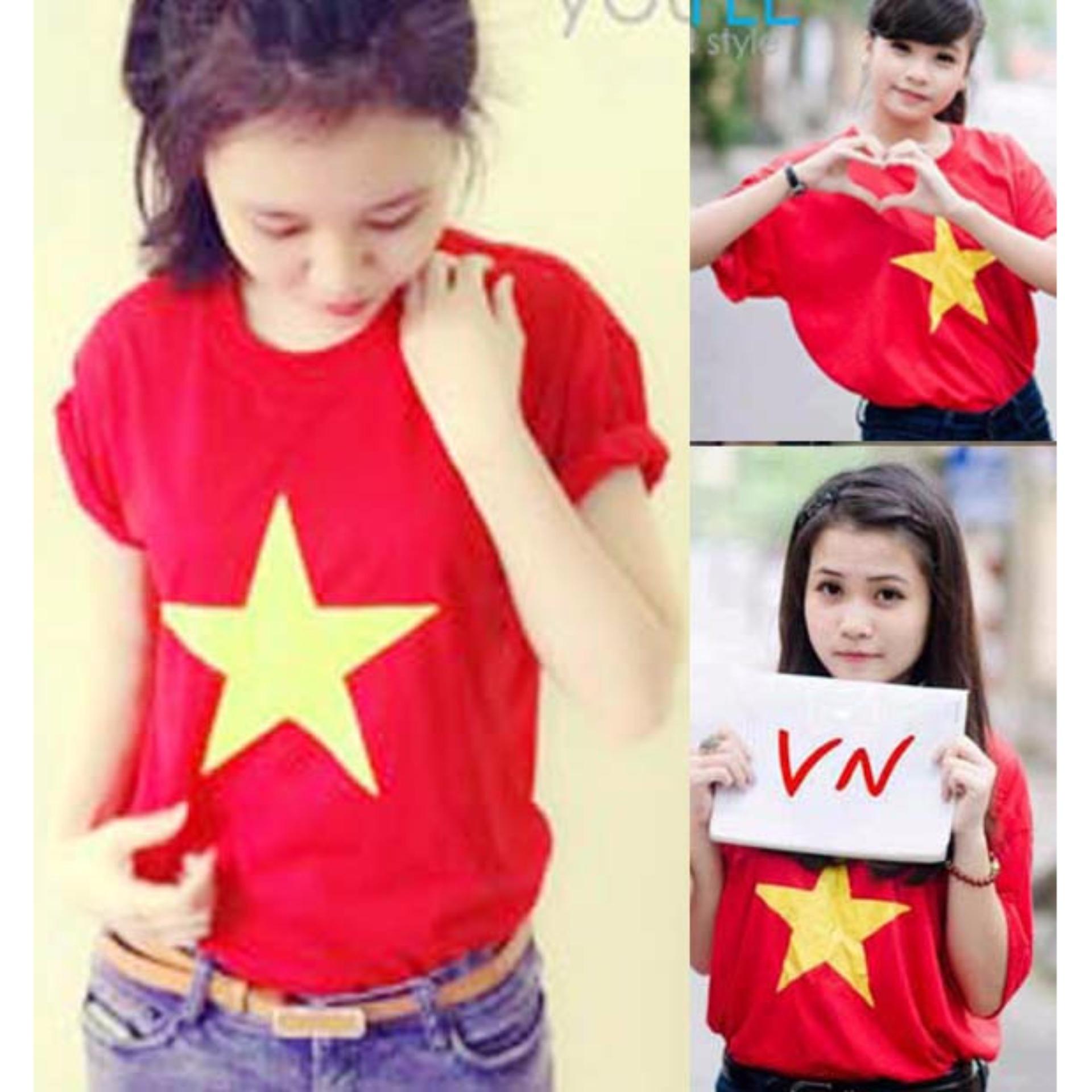 Áo cờ đò sao vàng tự hào Việt Nam