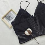 [HCM]Áo croptop hai dây cúp ngực Trắng