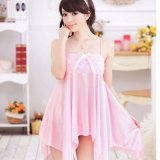 [HCM]Áo Đầm Ngủ Phi Thun Angel Cdan03 Kim Phát (Hồng Phấn)