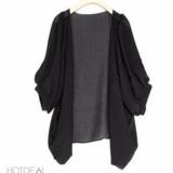 [HCM]Aó khoác chiffon tay nhún hồng