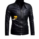 [HCM]Áo Khoác Da Nam Đen Họa Tiết Cao Cấp - BA21