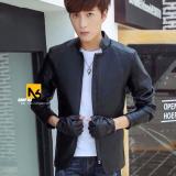[HCM]Áo Khoác Da Nam Vest Style Đen Cao Cấp - DA20