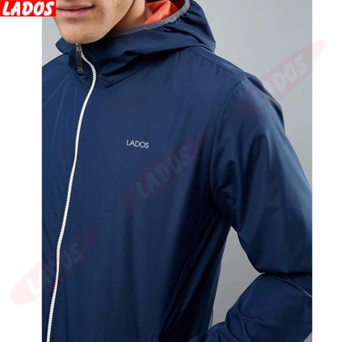 Hình ảnh Áo khoác dù có nón không thấm nước LADOS-15 (Xanh đậm)