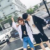 [HCM]Áo khoác gió thời trang ngầu ERIK B034(Đen)