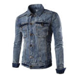 Áo Khoác Jean Nam 3896(xanh bạc)
